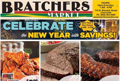 Bratchers Market (MO) Weekly Ad Flyer Specials December 27 to January 2, 2024