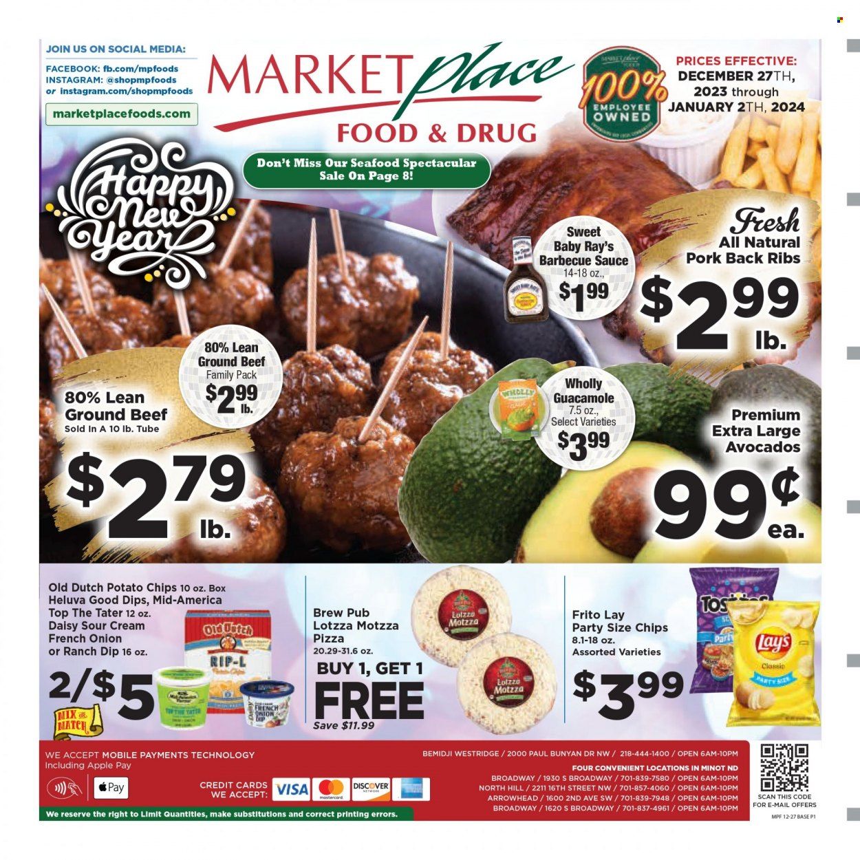 Marketplace Foods (ND) Weekly Ad Flyer Specials December 27 to January 2, 2024