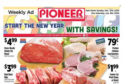 Pioneer Supermarkets (NJ, NY) Weekly Ad Flyer Specials December 31 to January 6, 2024
