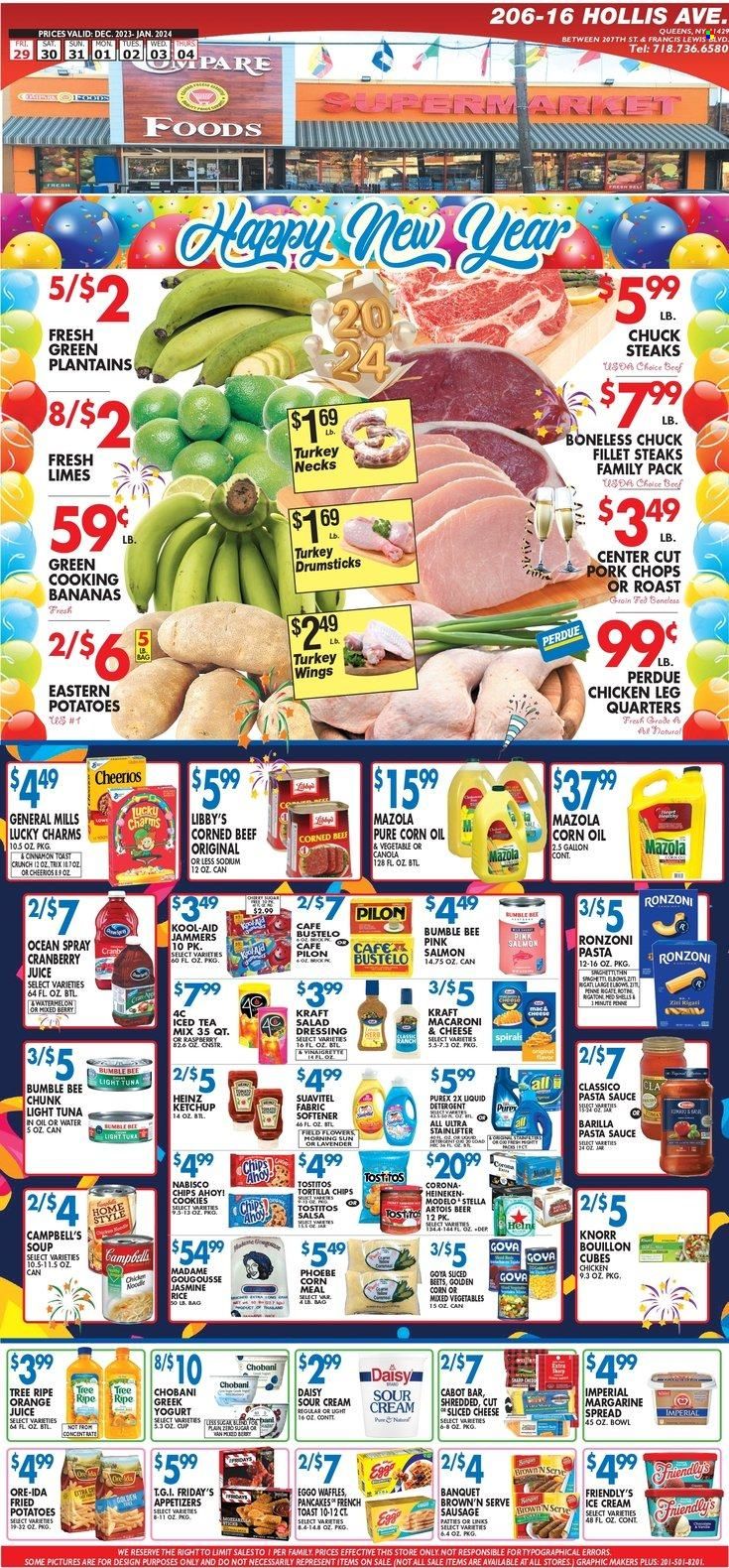Compare Foods (NY) Weekly Ad Flyer Specials December 29 to January 4, 2024