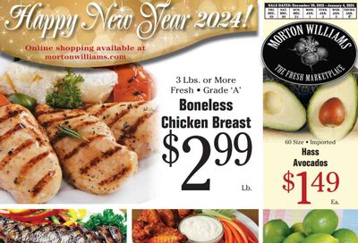 Morton Williams (NJ) Weekly Ad Flyer Specials December 29 to January 4, 2024
