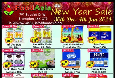 FoodAsia Flyer December 30 to January 4