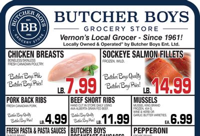 Butcher Boys Grocery Store Flyer December 29 to January 4