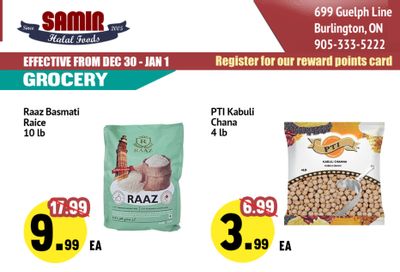 Samir Supermarket Flyer December 30 to January 1