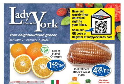 Lady York Foods Flyer January 2 to 7