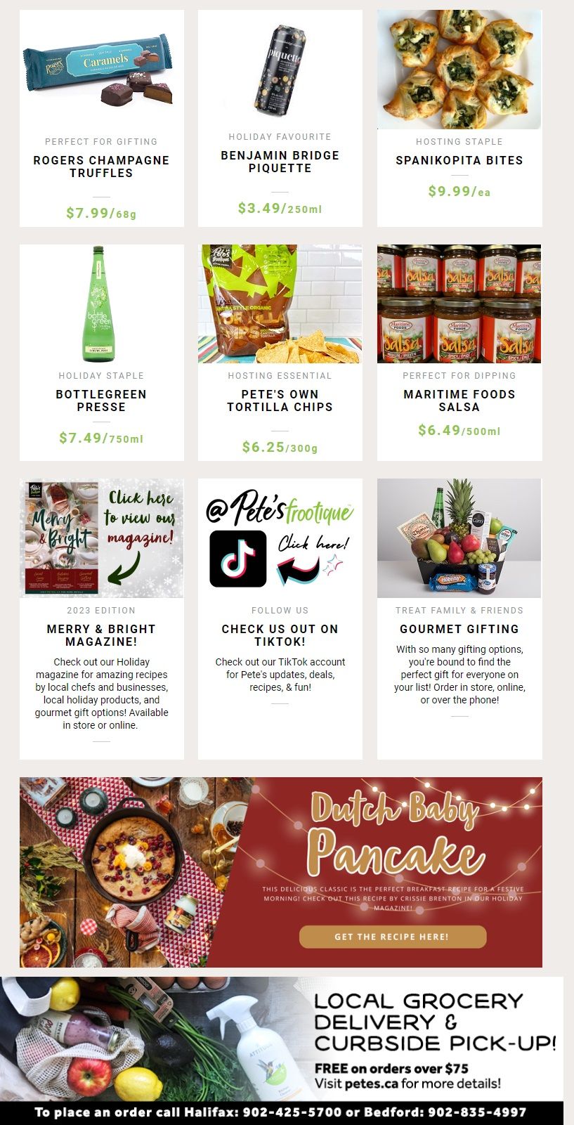 Pete's Fine Foods Flyer December 28 to January 3
