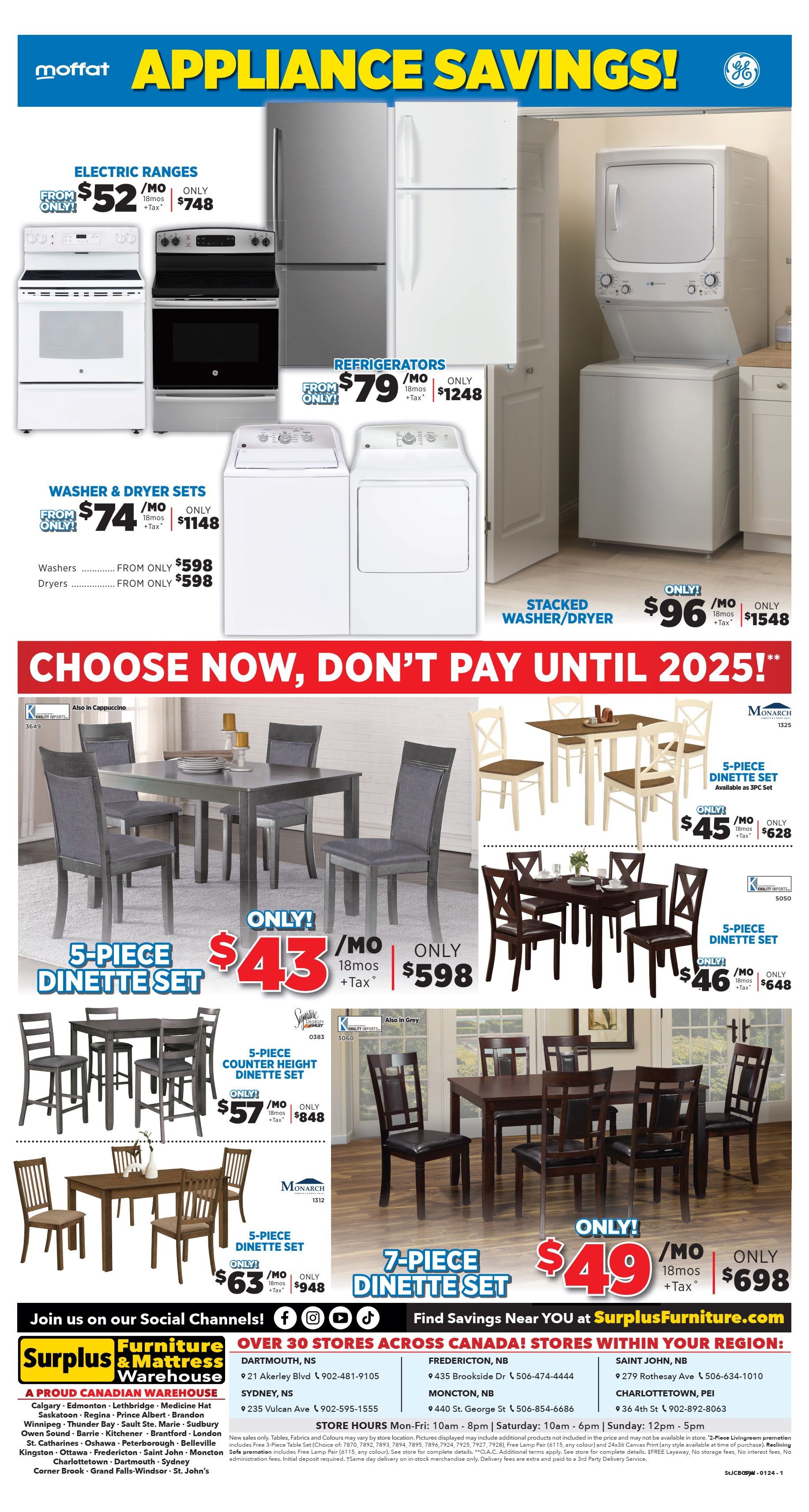 Surplus Furniture & Mattress Warehouse (Sydney) Flyer January 1 to 7