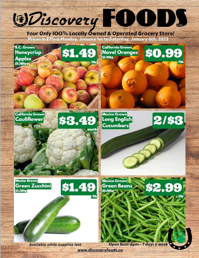 Discovery Foods Flyer January 1 to 6