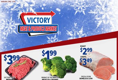 Victory Meat Market Flyer January 2 to 6