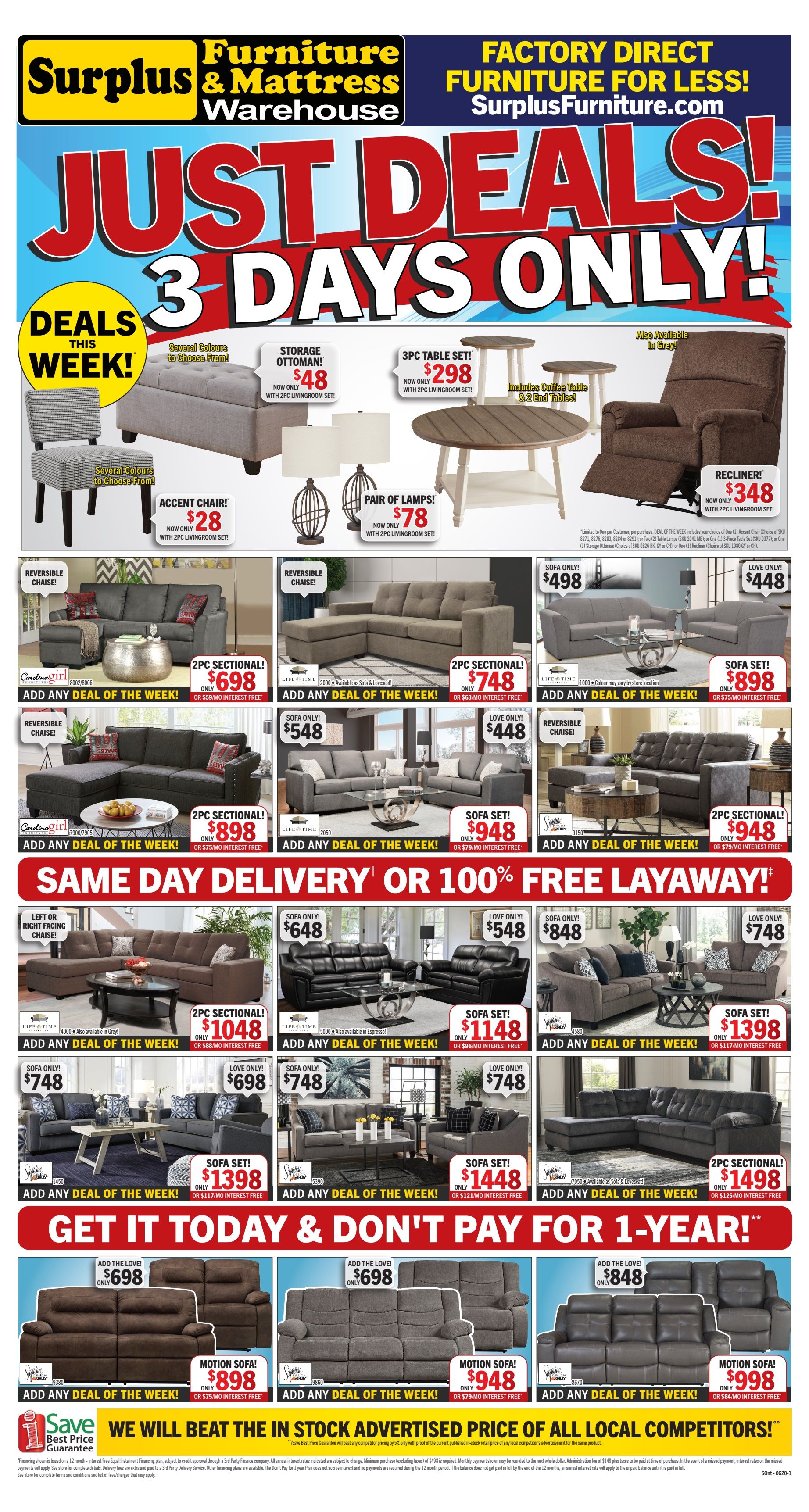 Surplus Furniture Mattress Warehouse Kitchener Flyer May 26 To June 1