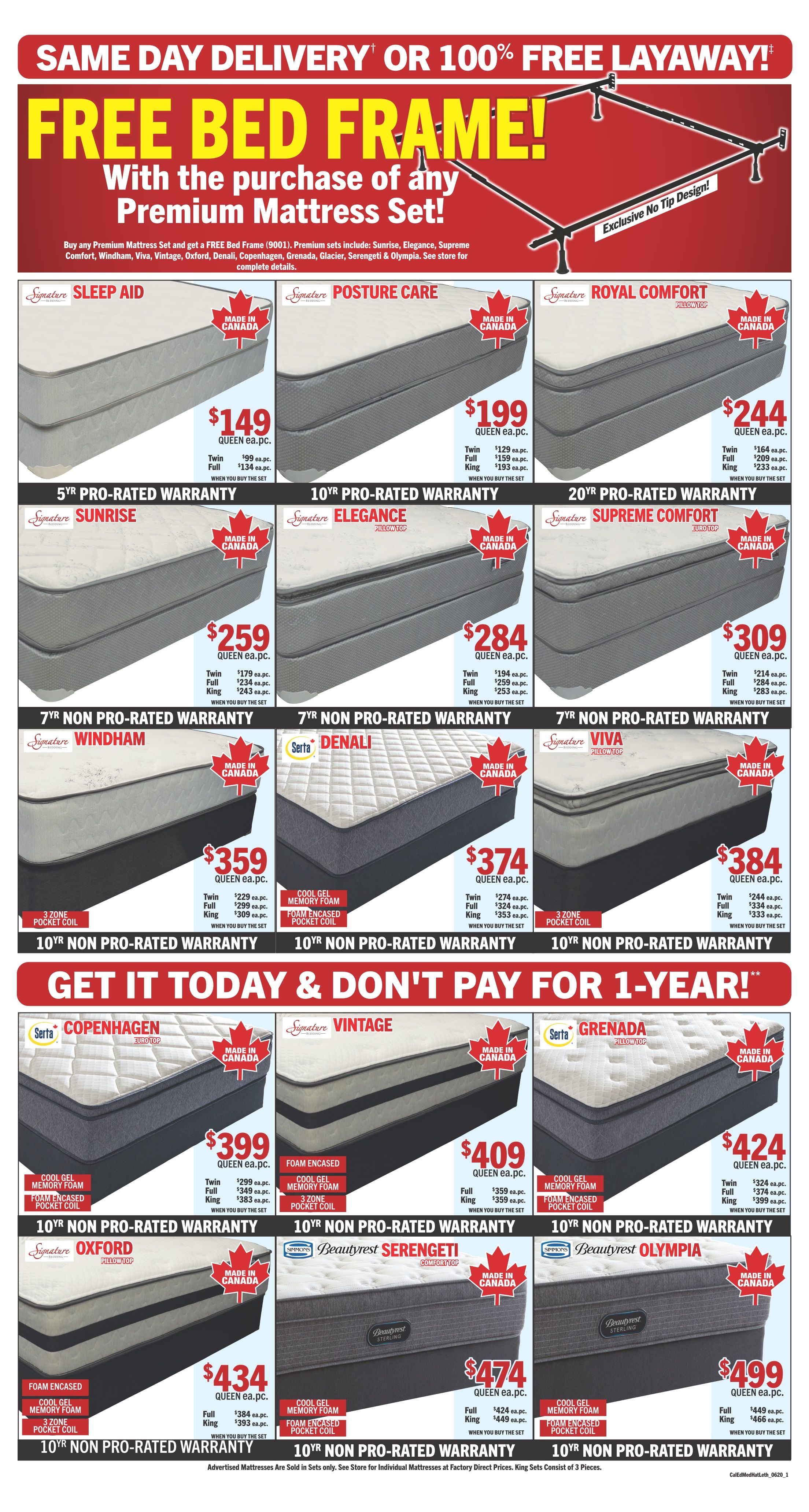 Surplus Furniture & Mattress Warehouse (Edmonton) Flyer May 26 to June 1