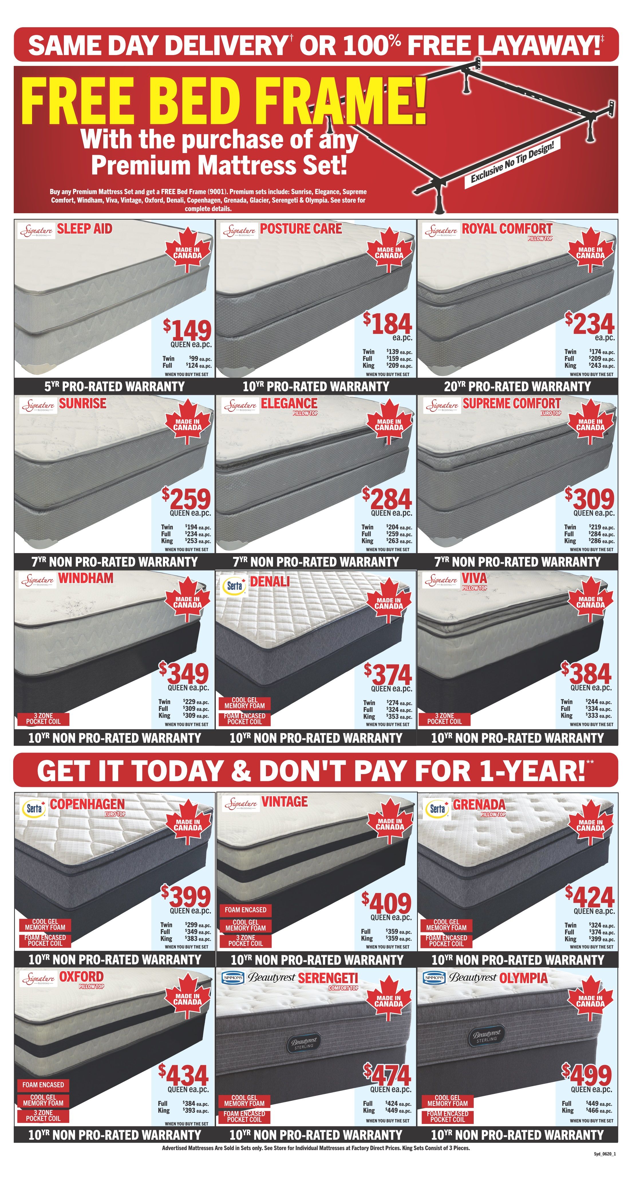 Surplus Furniture & Mattress Warehouse (Sydney) Flyer May 26 to June 1