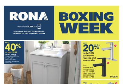 Rona (West) Flyer January 4 to 10