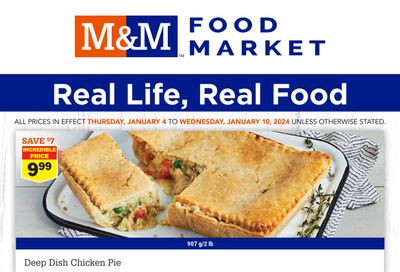 M&M Food Market (ON) Flyer January 4 to 10