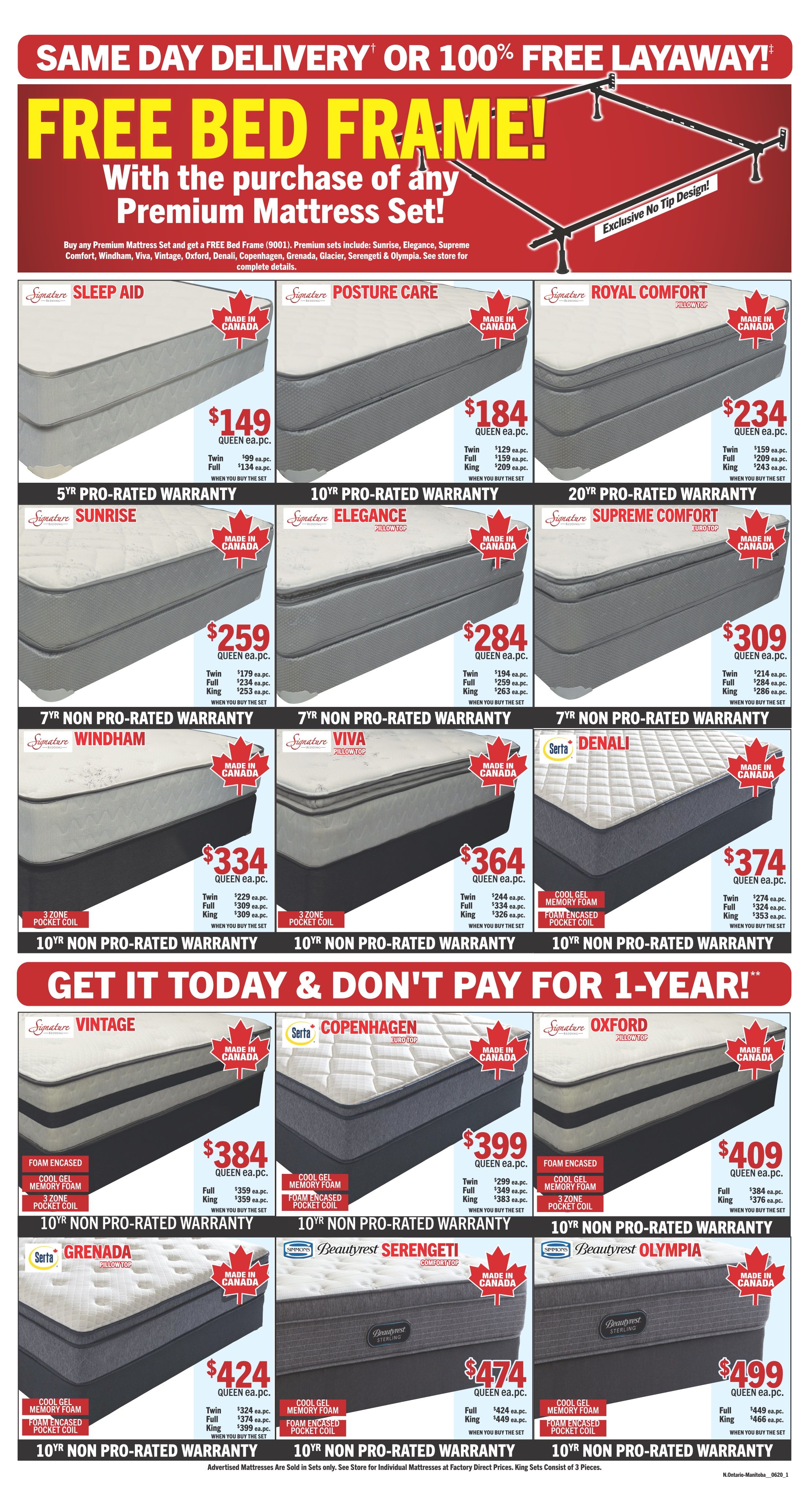 Surplus Furniture & Mattress Warehouse (Sault Ste Marie) Flyer May 26 to June 1