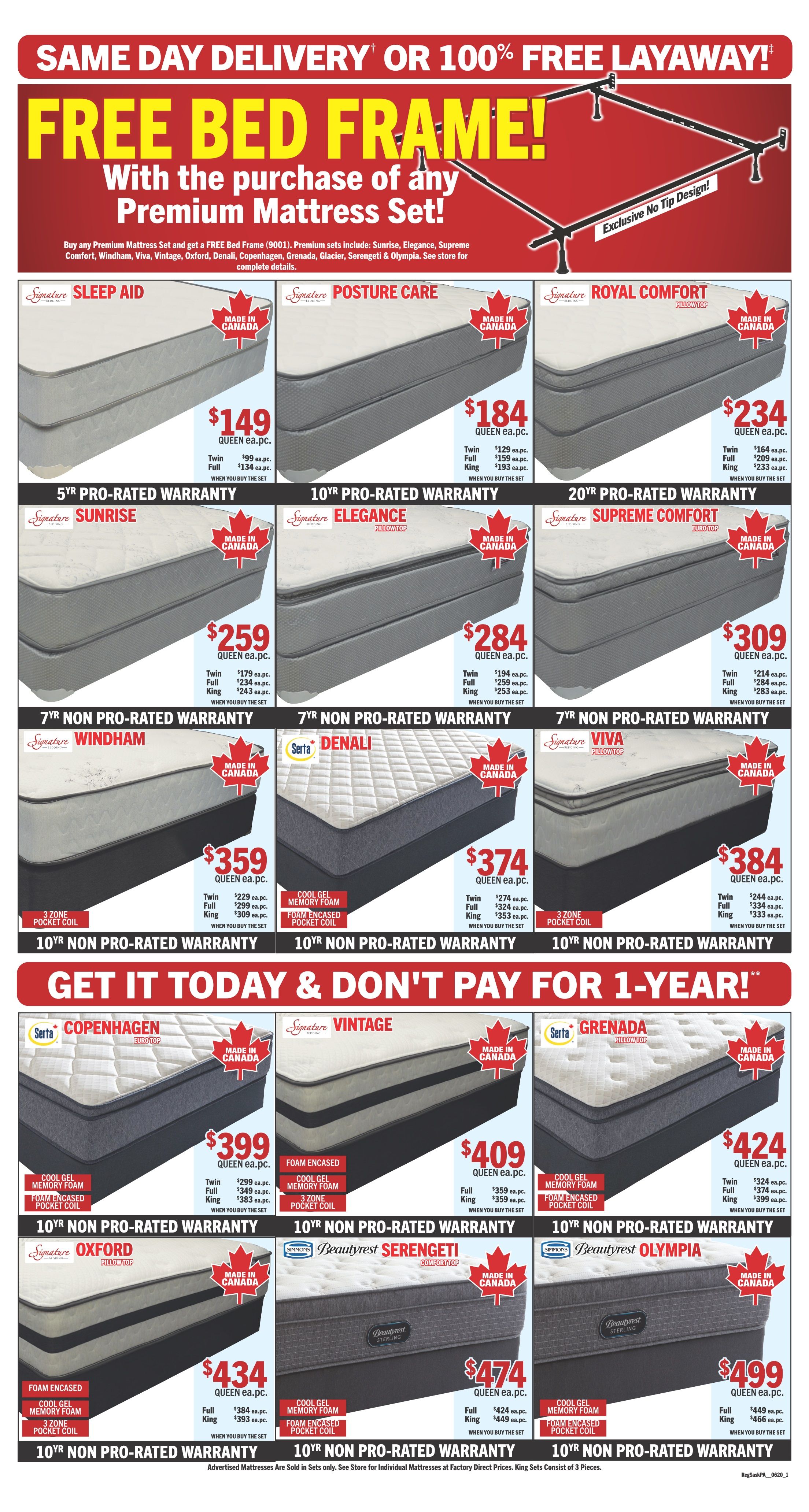 Surplus Furniture & Mattress Warehouse (Saskatoon) Flyer May 26 to June 1