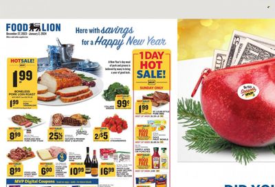 Food Lion (TN) Weekly Ad Flyer Specials December 27 to January 2, 2024