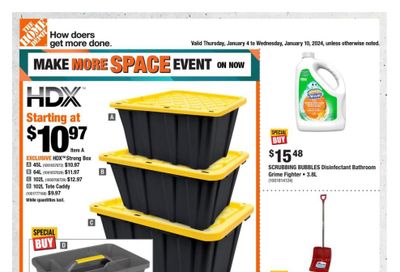 Home Depot (ON) Flyer January 4 to 10