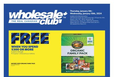 Real Canadian Wholesale Club Flyer January 4 to 10