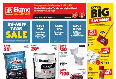 Home Hardware (ON) Flyer January 4 to 10