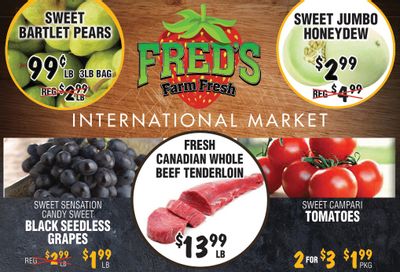 Fred's Farm Fresh Flyer January 3 to 9
