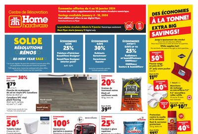 Home Hardware Building Centre (QC) Flyer January 4 to 10
