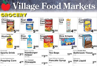 Village Food Market Flyer January 3 to 9