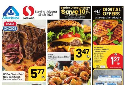 Safeway (AZ) Weekly Ad Flyer Specials January 3 to January 9, 2024