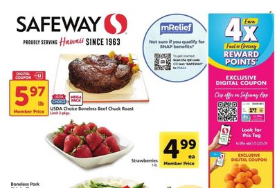 Safeway (HI) Weekly Ad Flyer Specials January 3 to January 9, 2024