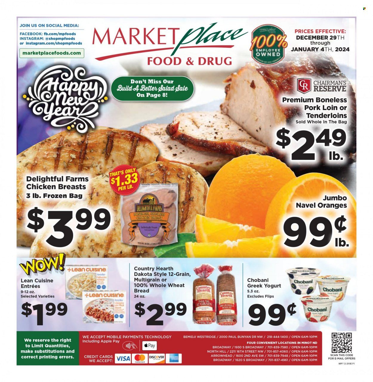 Marketplace Foods (MN) Weekly Ad Flyer Specials December 29 to January 4, 2024