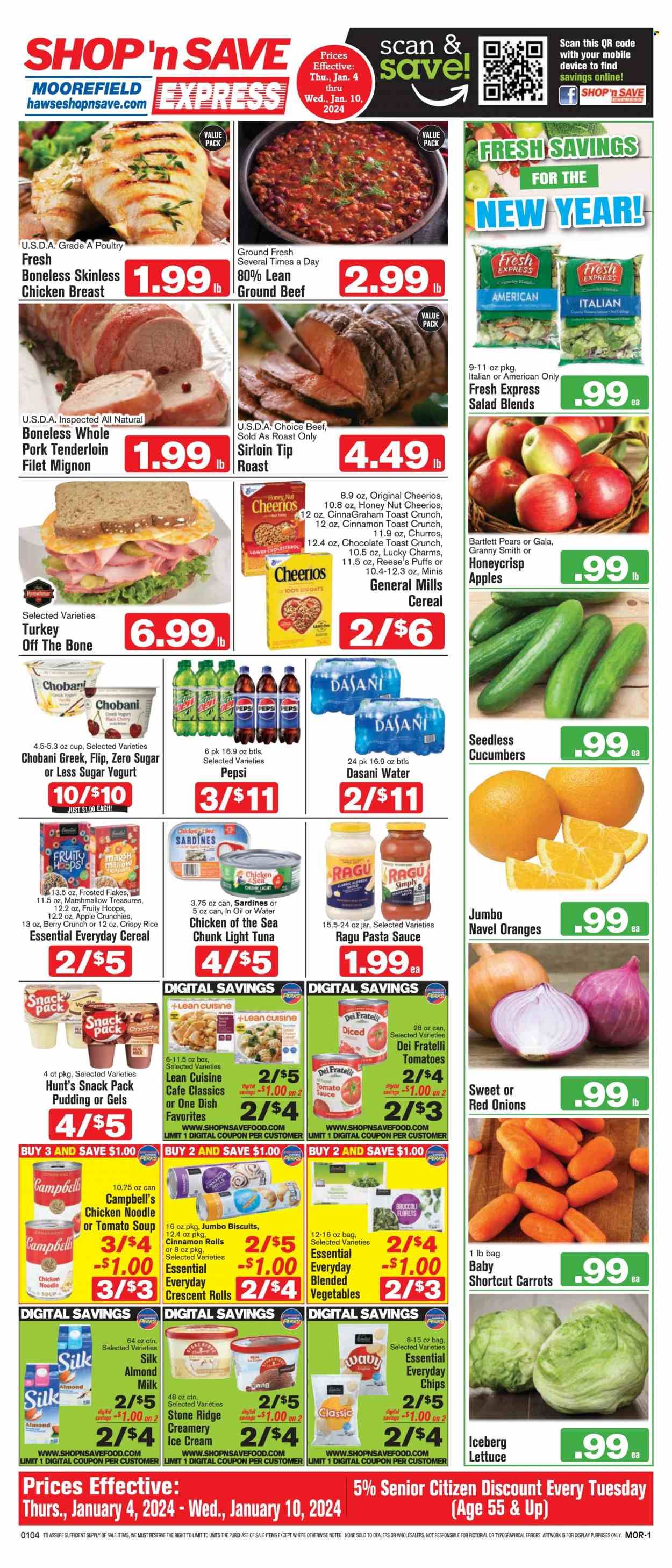 Shop ‘n Save Express (MD, PA, WV) Weekly Ad Flyer Specials January 4 to January 10, 2024