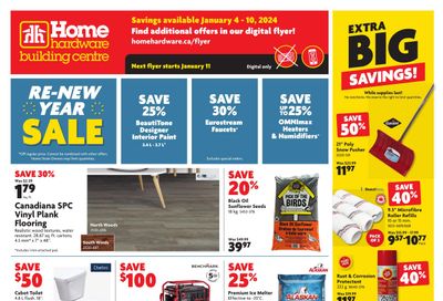 Home Hardware Building Centre (ON) Flyer January 4 to 10
