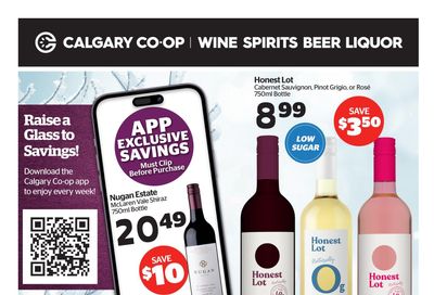 Calgary Co-op Liquor Flyer January 4 to 10
