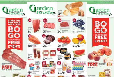 Garden Foods Flyer January 4 to 10