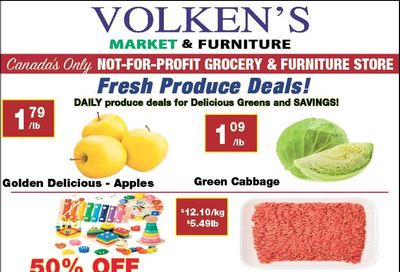Volken's Market & Furniture Flyer January 3 to 9