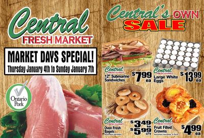 Central Fresh Market Flyer January 4 to 11