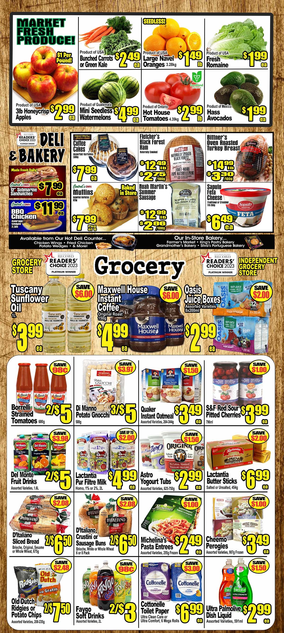 Central Fresh Market Flyer January 4 to 11