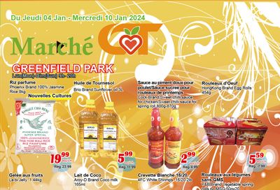Marche C&T (Greenfield Park) Flyer January 4 to 10