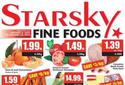 Starsky Foods Flyer January 4 to 10