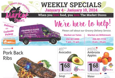 The Market Stores Flyer January 4 to 10