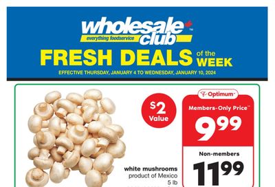 Wholesale Club (ON) Fresh Deals of the Week Flyer January 4 to 10