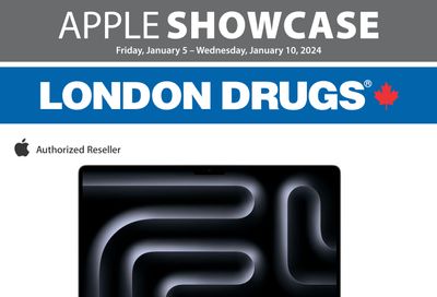 London Drugs Apple Showcase Flyer January 5 to 10