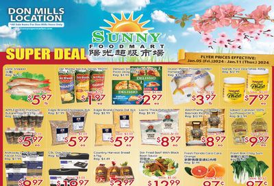 Sunny Foodmart (Don Mills) Flyer January 5 to 11