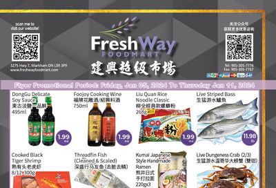 FreshWay Foodmart Flyer January 5 to 11