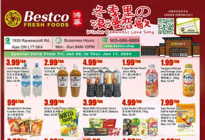 BestCo Food Mart (Ajax) Flyer January 5 to 11