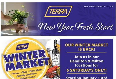 Terra Greenhouses Flyer January 5 to 11