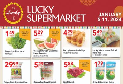 Lucky Supermarket (Edmonton) Flyer January 5 to 11