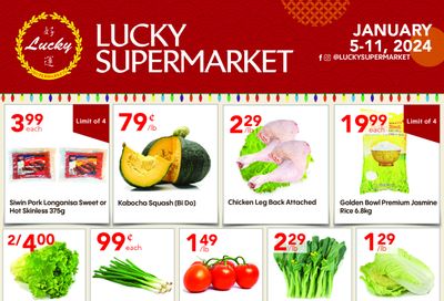 Lucky Supermarket (Winnipeg) Flyer January 5 to 11