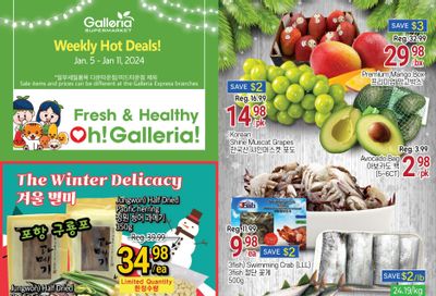 Galleria Supermarket Flyer January 5 to 11