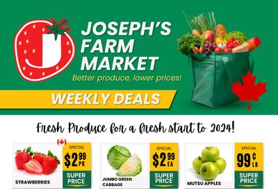Joseph's Farm Market Flyer January 5 to 11